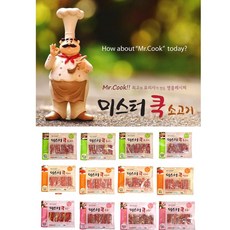 올댓어스 [강아지간식] 미스터 쿡 (소고기 연어 오리)선택가능, 1개, 연어슬라이스