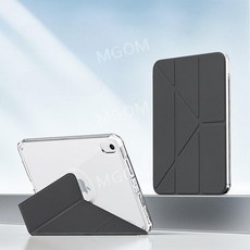 아이패드 미니 맥세이프 케이스 6 7 커버형 투명 TPU iPad mini 호환, iPad mini6/7 (8.3 인치), 블랙커버, 1개