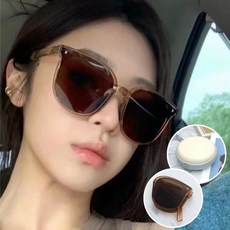 디아쿠아 자외선차단 가벼운 접이식 폴딩 선글라스+케이스 세트