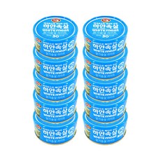 하림 하얀속살닭가슴살라이트(캔) 150g 10개