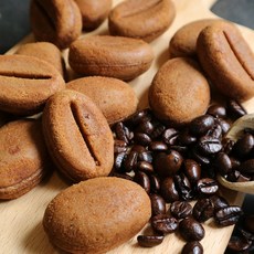 강릉 빵지순례 커피콩빵450g (약 45~50개) 커피 맛 카페 디저트 간식, 커피맛450g (약 45~50개입), 450g, 1개