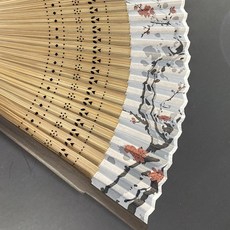 매화접이식부채