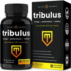 NutraChamps 트리뷸러스 1600mg 마카 베지캡슐 90정, 1개
