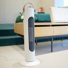 신일 PTC 타워형 온풍기 가정용 사무실 리모컨