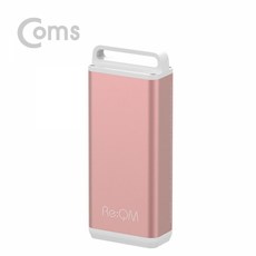 Coms 리큐엠 손난로 5 200mAh 보조배터리 QHW520 로보조배터리 충전기 배터리케이스 휴대용배터리 스마트폰충전 배터리홀더, 본상품, 본상품, 상세페이지 참조