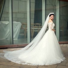출 BABY 같은스타일 면사포 여성 신부 헤어액세서리 스윗 결혼 인싸템 카메라 장걸레 꼬리 롱