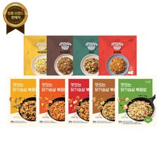 아임웰아임닭 맛있는 닭가슴살 두부 볶음밥 5+5팩 골라담기 (총 10팩) - 중화 짬뽕 5팩, 맛있는 두부 볶음밥 중화 짬뽕 5팩, 맛있는 두부 볶음밥 제주톳 5팩