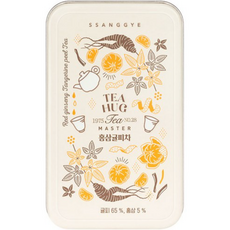 [쌍계명차] 티 허그 티캔 홍삼귤피차 12티백, 24g, 12개입, 1개, 2g