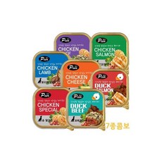 피어 사각캔 7종콤보/건강한재료강아지간식/맛있는강아지간식/맛좋은강아지간식/단백질간식/강아지캔/강아, 피어 사각캔 7종콤보/건강한재료강아지간식/맛있는강아지간, 1개