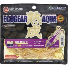 에코 기어 (Ecogear) 웜 숙성 아쿠아 버그 앤츠, 3.3인치, J03 블루 이솜