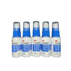 3M Cavilon 노 스팅 배리어 필름 스프레이 28ml 5개 팩, 단일옵션