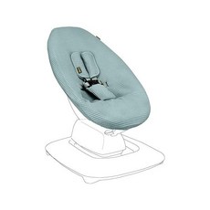 Ukje Protective Swing Cover Compatible with 4moms RockaRoo or MamaRoo 5 Multi-Motion Baby Swing B, Jade Wafel, one option, 1개