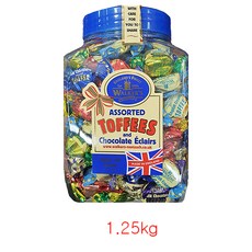 워커스 어쏘티드 토피 영국 초콜릿 캬라멜 1.25 코스트코 캔디, 1.5kg, 1개