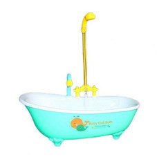새 목욕 욕조 시뮬레이션 샤워헤드 전기 자동 욕조 장난감 앵무새 Budgie Cockatiel Conure 작은 새, 1) Green, 1개