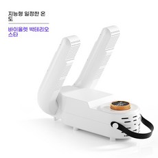 신제품 가정용 신발 건조기 균 억제 탈취 지능 자동 가열 신발 굽는 기계 접기 신발 건조기, 살균+건조+타이밍(양발)
