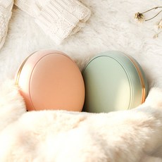 멀블리스 마카롱 핸드 워머 보조배터리 손난로, 베이지