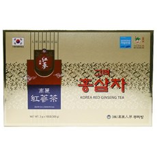 뿌리방 홍삼차, 3g, 1개, 100개입