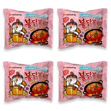 삼양 까르보 불닭볶음면 130g, 4개