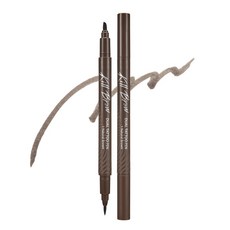 클럽클리오 클리오 킬 브로우 듀얼 타투 펜 기획세트, 1개, 3호 - 그레이브라운