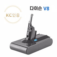 국내당일발송 다이슨 V6 V7 V8 DC58 DC62 DC74 청소기 호환용 교체용 배터리팩 A/S보증, 1개, V8(3000mAh)