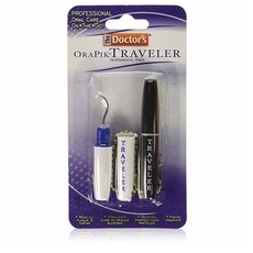 The Doctor's 트래블러 덴탈 픽 4팩 The Doctor's Orapik Traveler Interdental Pick | Removes Plaque