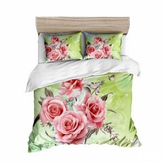 장미패턴차렵세트