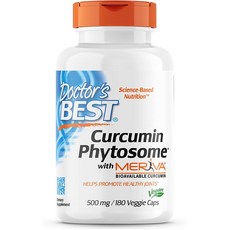닥터스베스트 커큐민 파이토솜 500mg 비건 베지캡슐, 180정, 1개