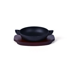무쇠 주물팬 원형 그라탕팬 택1, 그라탕팬 (소), 1개
