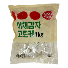 바이오마켓_식자재왕 야채감자고로케, 3개, 1kg