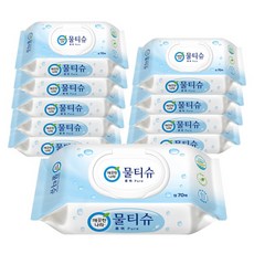 깨끗나라페퍼민트물티슈리필형70매