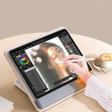 소천 아이패드 프로 드로잉 거치대 12.9형 필기 전용 태블릿 갤탭, 혼합색상
