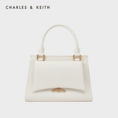 CHARLES & KEITH CK2-30671328 Women's Retro Metal Decorated Handbag