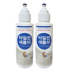 타일선 새롬이 타일 줄눈 보수제 160g 흰색, 2개