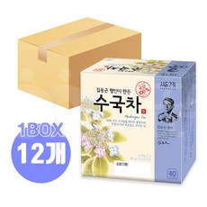 쌍계명차 김동곤 명차 수국차, 48g, 40개입, 12개
