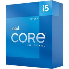 Intel Core i5-12600K 데스크톱 프로세서Integrated Graphics 및 10개6P+4E 코어 최대 4.9GHz 잠금 해제 LGA1700 시리즈 칩셋 125W - 12600k