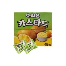 오리온 카스타드 1104g (23g x48개입) 대용량 간식, 1개
