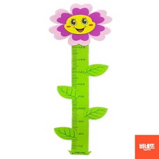 아기 유아 신생아 아이 키재기 눈금 자 스티커, 기본