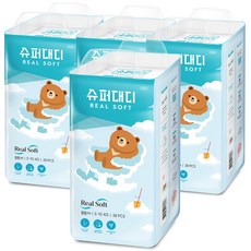 슈퍼대디 리얼소프트 밴드형 기저귀 남녀공용