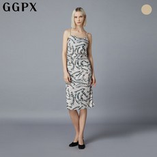 GGPX 썸머 레터링 셔링 슬립 원피스 GO4OP039F