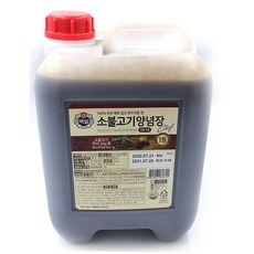 쉐프솔루션 소불고기 양념장 10kg, 1개