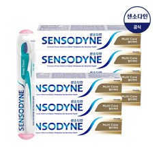 센소다인 멀티케어 치약 100g 7개 + 센소다인 딥클린 칫솔 1개, 1세트
