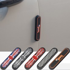 미니쿠퍼 도어가드 자동차 유니언잭 문콕방지 실외 악세사리 용품, 1세트, 불독(4PCS)
