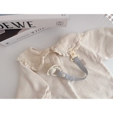 바이유메이 가볍고 세탁 편리한 쪽쪽이클립, 무지 하늘, 1개