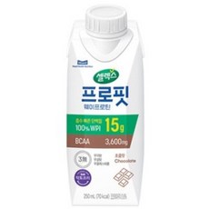 [정품발송] 트래스지방 제로 유당제로 균형단백질 드링크 셀레스 프로핏 웨이프로틴 초콜릿 72개 425239, 250ml