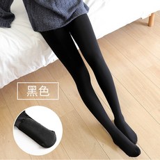 품행과 채색 레깅스바지 여성 겨울 가을 타입 두터운 융털 팬티스타킹 블랙 슬림핏 보온내복
