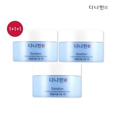 다나한 인삼잎 보윤 수분크림 100ml 1+1+1, 3개