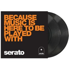 [10인치 세라토 바이닐] Serato Performance Series Pair, MUSIC IS PLAYED - 세라토바이닐