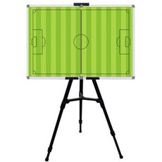 검정 축구작전판 이젤세트 접철식 60x80cm 워터보드 네온 화이트 청칠판
