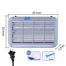 전기 해충 퇴치 모기 킬러 램프 곤충 미니 LED 트랩 버그 재퍼 방지, 06 US grey C