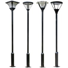 야외 LED 태양광 가로등 조명 3 미터 전등, 3 미터 도시 전기 모델 3